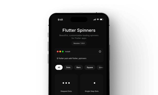 Flutter Spinners